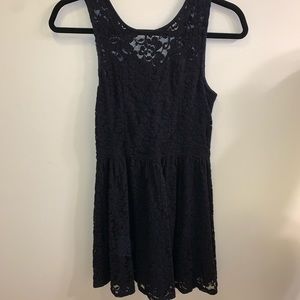 black concert dress for juniors